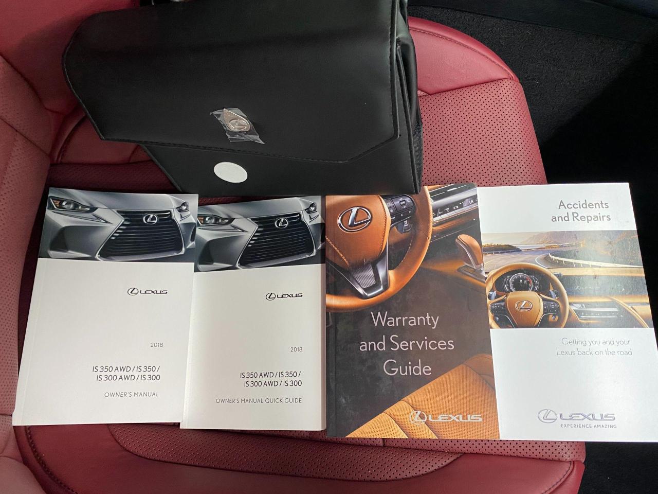 2018 Lexus IS IS300 AWD F SPORT+RedLeather+LaneKeep+ACCIDENT FRE - Photo #28