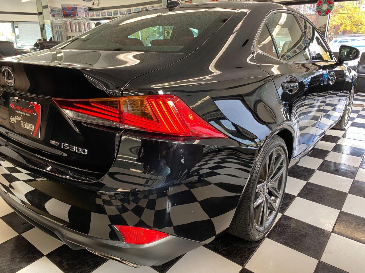 2018 Lexus IS IS300 AWD F SPORT+RedLeather+LaneKeep+ACCIDENT FRE - Photo #40