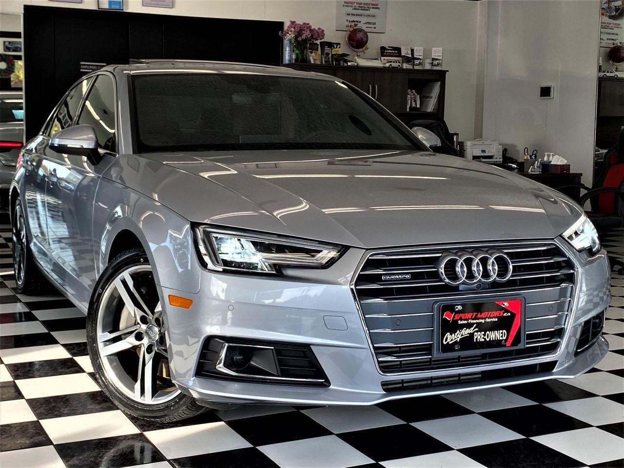 2017 Audi A4 Technik Quattro+Adaptive Cruise+ACCIDENT FREE - Photo #14