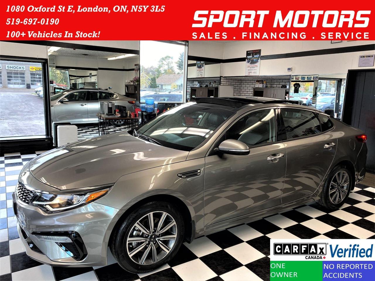 2019 Kia Optima EX Tech+CooledSeats+PanoRoof+Carplay+ACCIDENT FREE - Photo #1