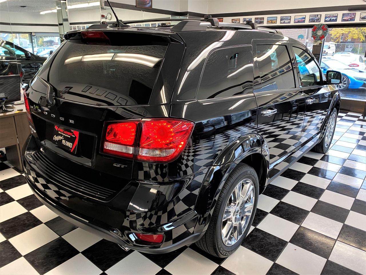 2018 Dodge Journey GT AWD 7 Passenger+Roof+DVD+GPS+ACCIDENT FREE - Photo #4