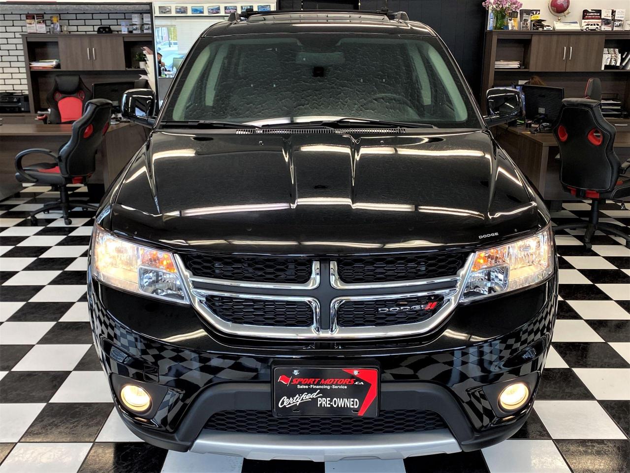 2018 Dodge Journey GT AWD 7 Passenger+Roof+DVD+GPS+ACCIDENT FREE - Photo #6
