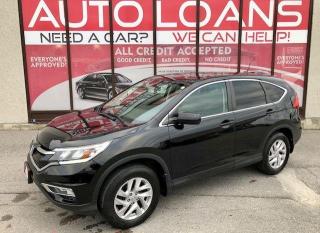 Used 2016 Honda CR-V EX-L-ALL CREDIT ACCEPTED for sale in Toronto, ON
