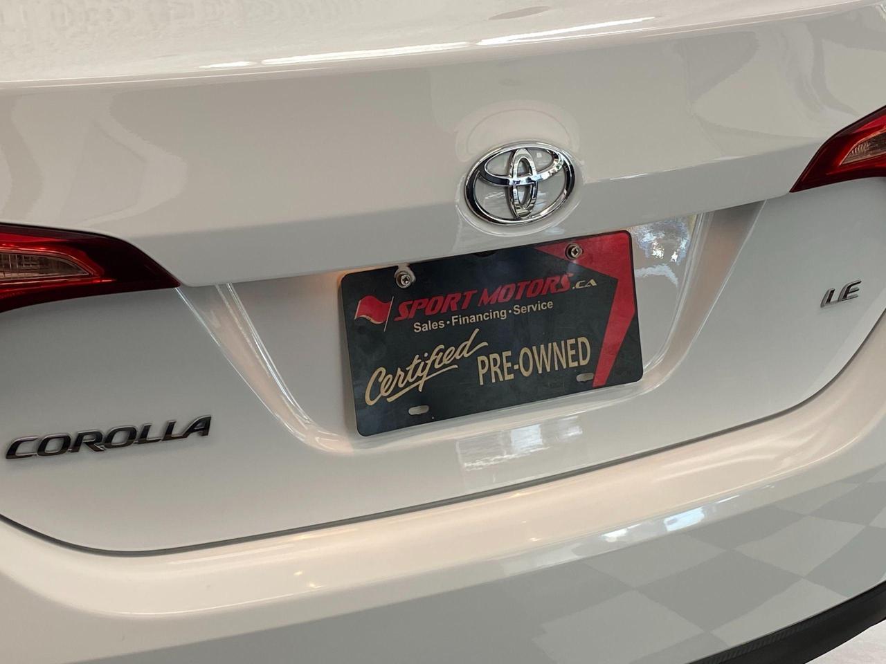 2018 Toyota Corolla LE+Toyota Sense+Adaptive Cruise+A/C+ACCIDENT FREE+ - Photo #65