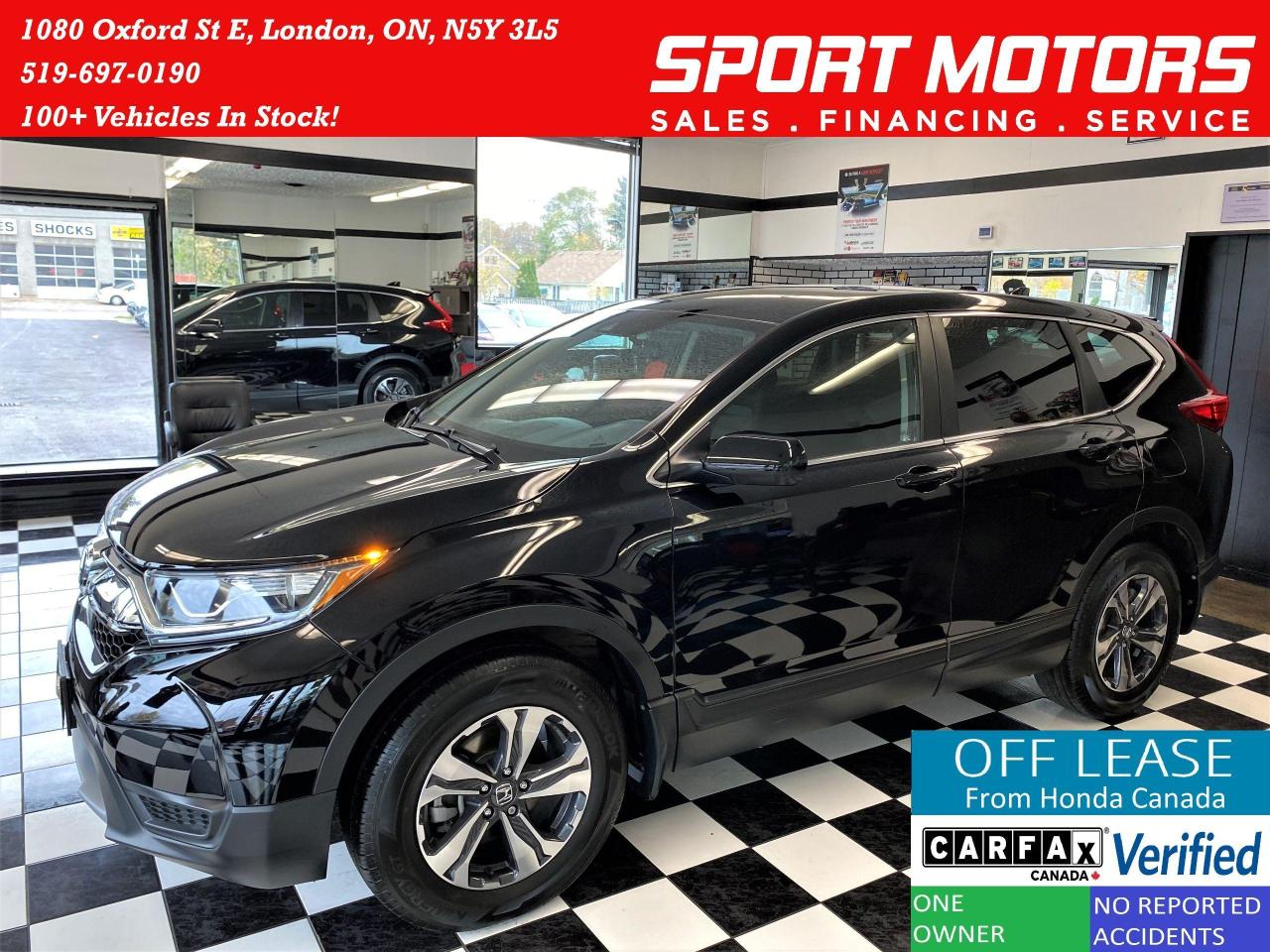 2018 Honda CR-V LX+AWD+Adaptive Cruise+LKA+Camera+Accident Free