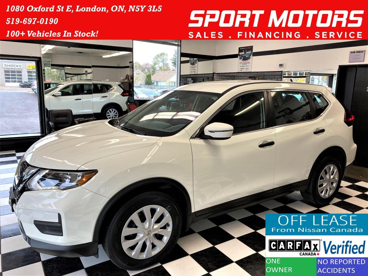 2018 Nissan Rogue S+Apple Play+Blind Spot+Camera+ACCIDENT FREE