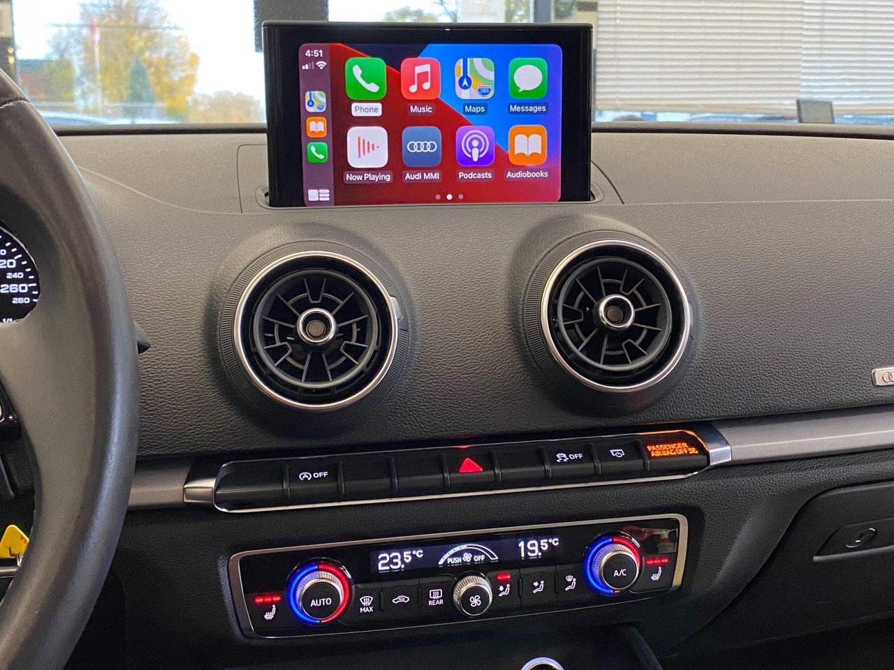2018 Audi A3 TFSI S-Tronic+Pano Roof+Apple Play+ACCIDENT FREE - Photo #10