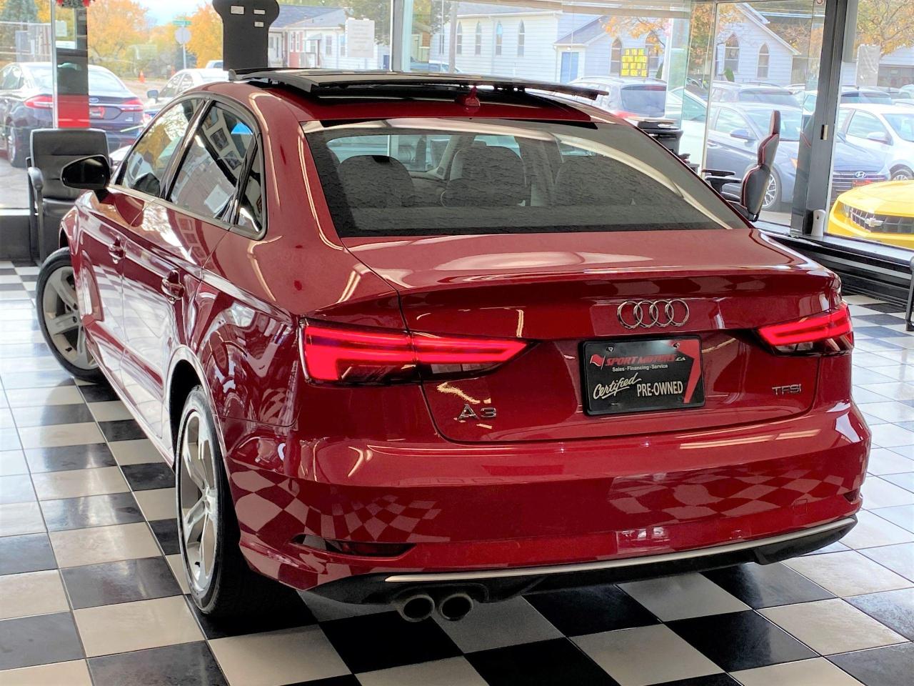 2018 Audi A3 TFSI S-Tronic+Pano Roof+Apple Play+ACCIDENT FREE - Photo #13