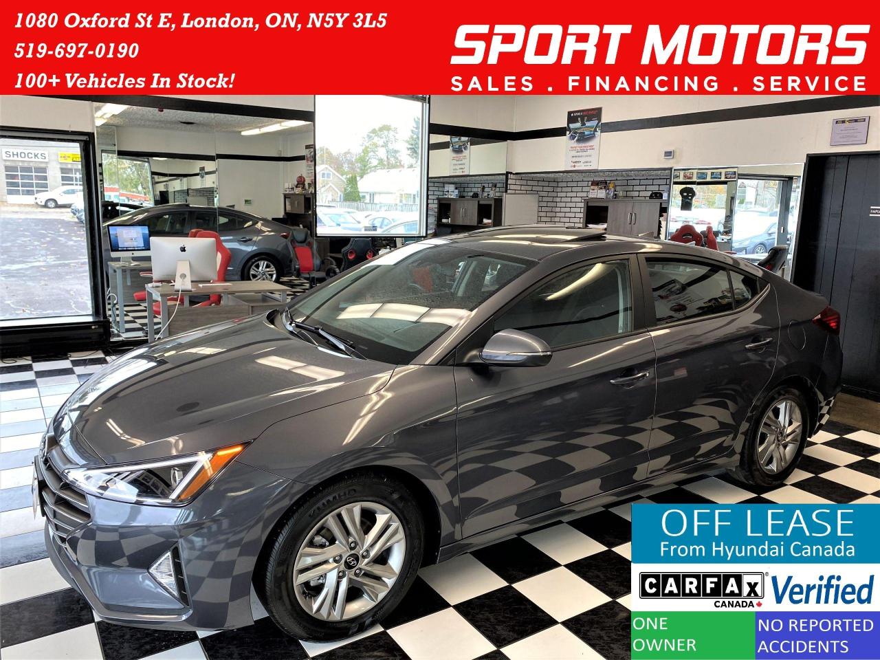 Used 2019 Hyundai Elantra Preferred W/Sun & Safety PKG+Sunroof+ACCIDENT FREE for sale in London, ON