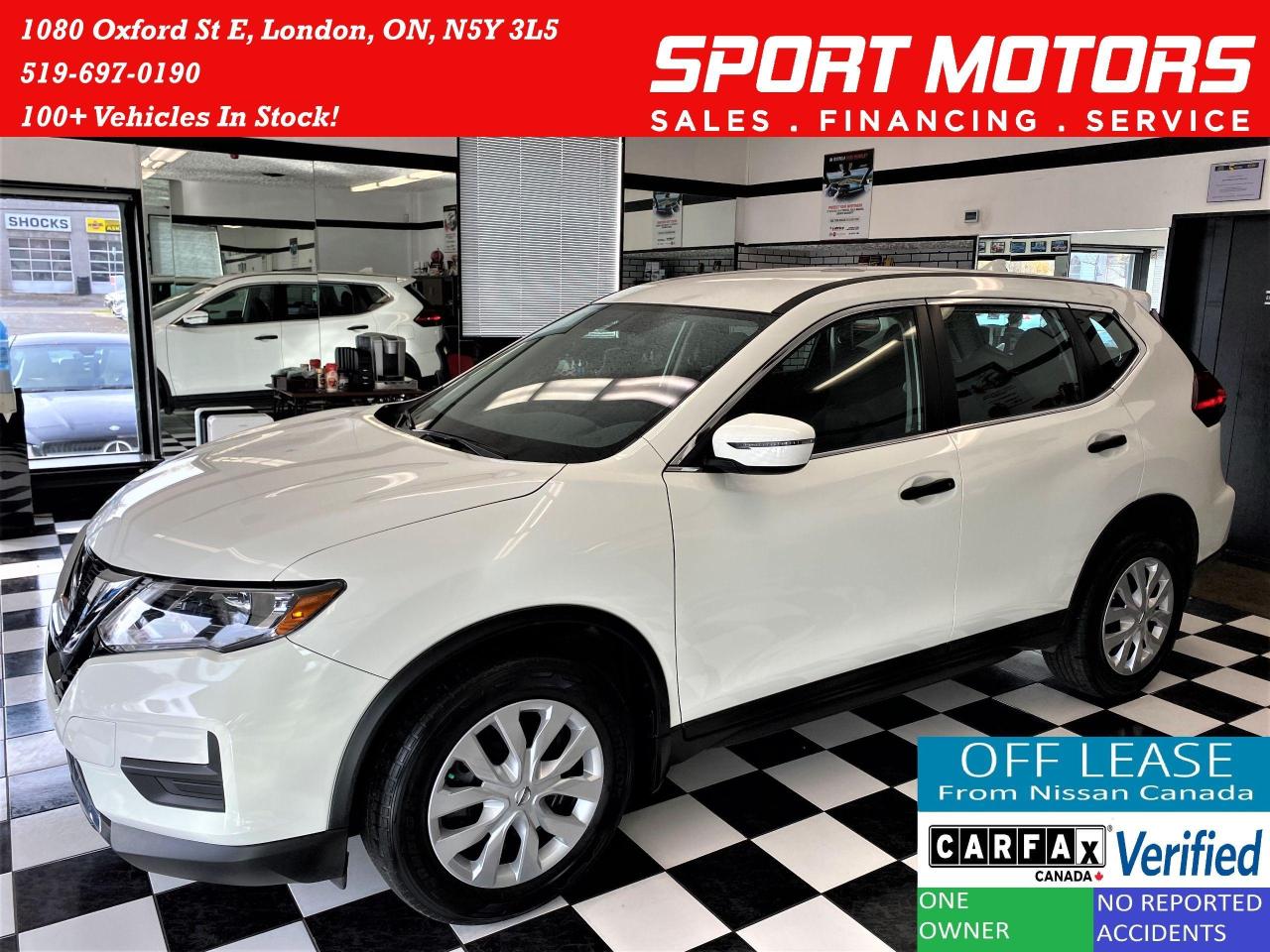 2017 Nissan Rogue S Safety Shield+Blind Spot+Camera+ACCIDENT FREE