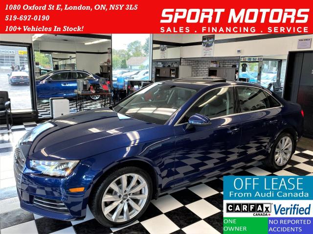 2017 Audi A4 Quattro+Apple Play+Roof+Xenons+ACCIDENT FREE Photo1