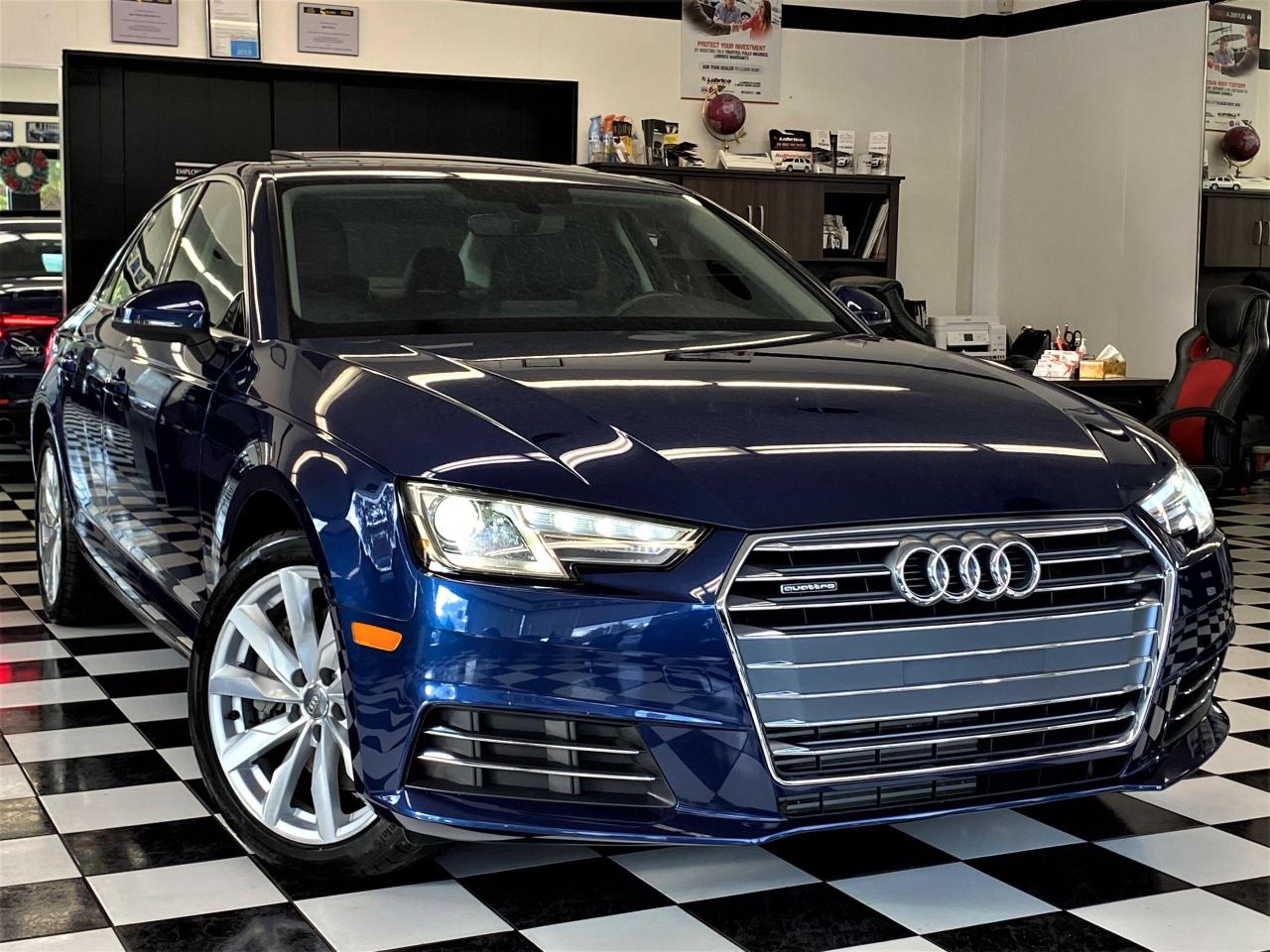 2017 Audi A4 Quattro+Apple Play+Roof+Xenons+ACCIDENT FREE - Photo #14