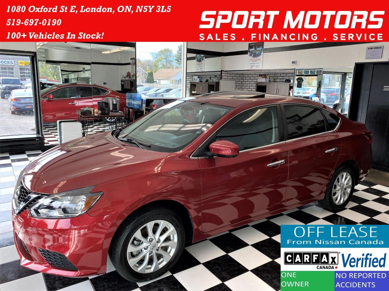 2017 Nissan Sentra SV+Camera+Heated Seats+Push Start+ACCIDENT FREE