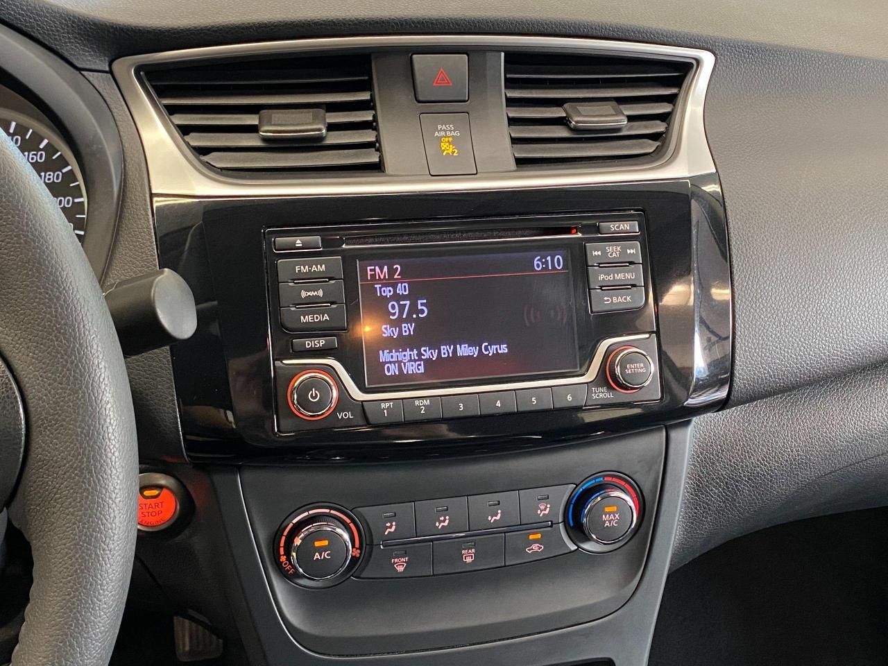 2017 Nissan Sentra SV+Camera+Heated Seats+Push Start+ACCIDENT FREE - Photo #9