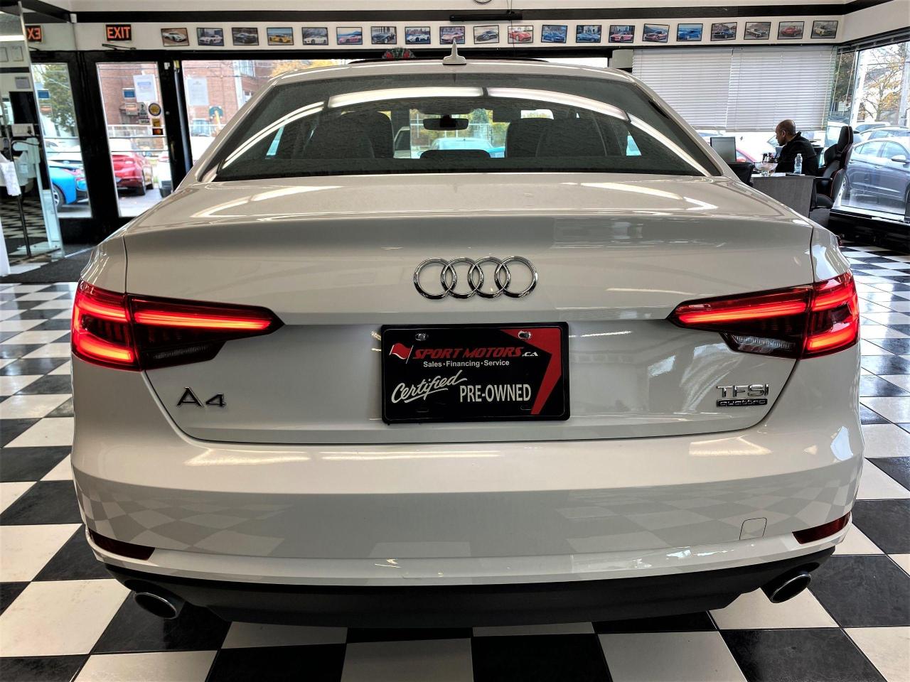 2017 Audi A4 Quattro+Apple Play+Roof+Xenons+ACCIDENT FREE - Photo #3