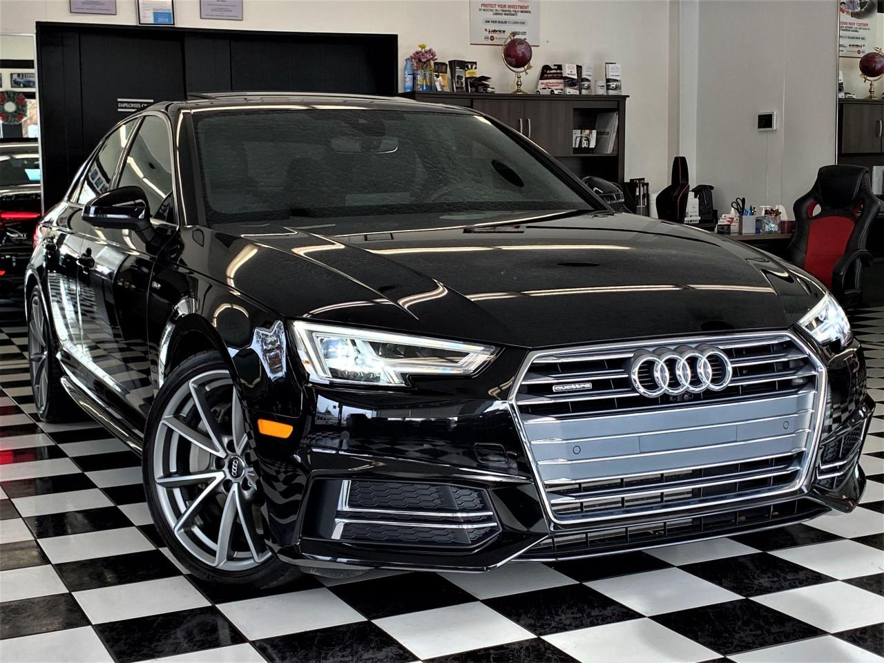 2017 Audi A4 Technik S-Line Quattro+BSM+360 Came+ACCIDENTFREE Photo14