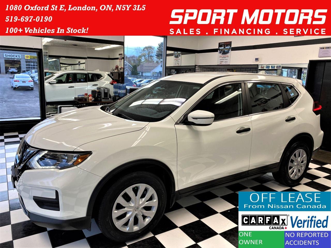 2017 Nissan Rogue S Safety Shield+Blind Spot+Camera+ACCIDENT FREE