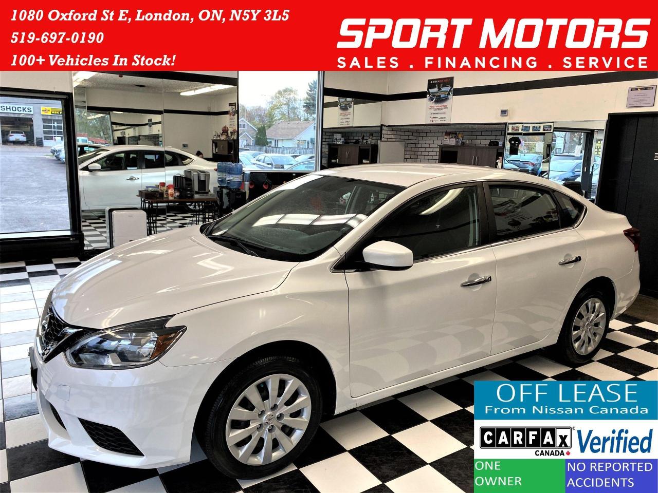 2017 Nissan Sentra SV+Camera+Heated  Seats+New Brakes+ACCIDENT FREE