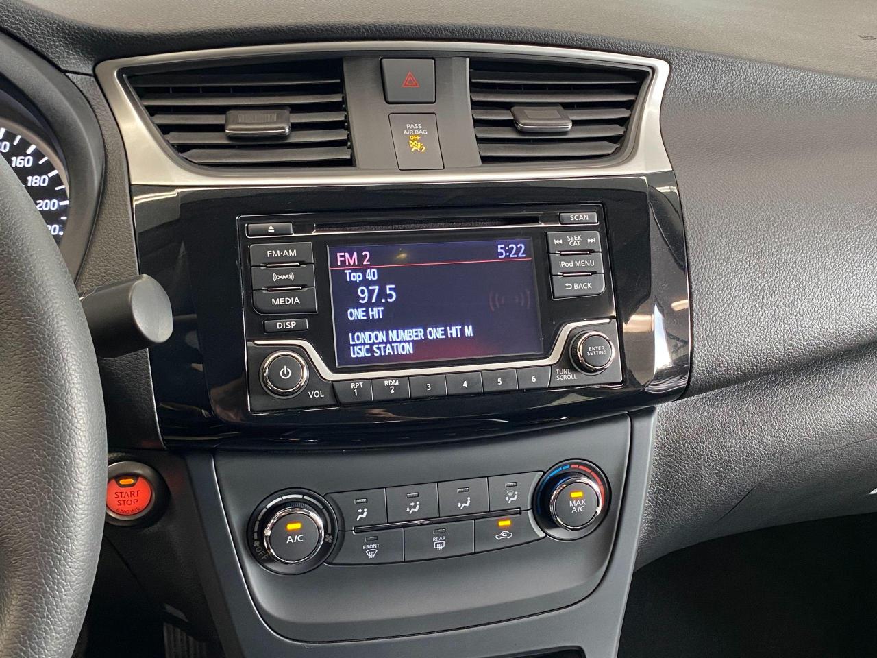 2017 Nissan Sentra SV+Camera+Heated  Seats+New Brakes+ACCIDENT FREE - Photo #10