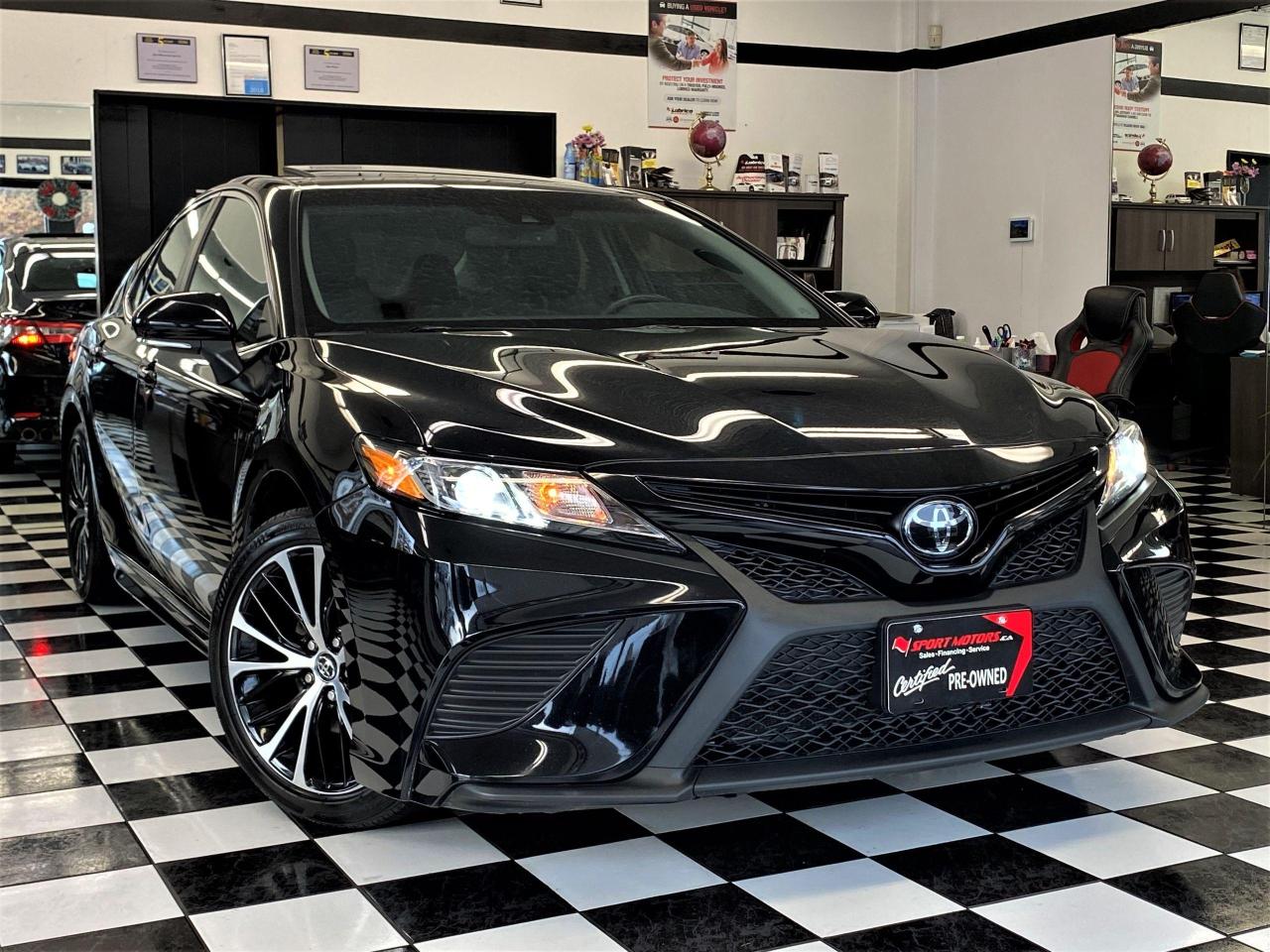 2018 Toyota Camry SE+Sunroof+Camera+Toyota Sense+ACCIDENT FREE - Photo #14