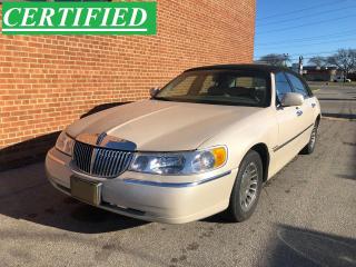 Used 2001 Lincoln Town Car Cartier/ LOW KM 139 K KM/NO ACCIDENTS FULL SERVICE for sale in Oakville, ON