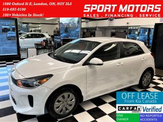Used 2018 Kia Rio LX+Camera+Bluetooth+Heated Steering+ACCIDENT FREE for sale in London, ON