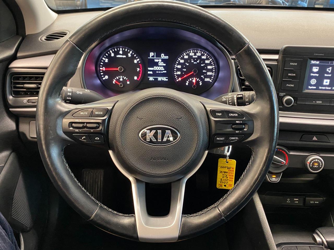2018 Kia Rio LX+Camera+Bluetooth+Heated Steering+ACCIDENT FREE - Photo #9