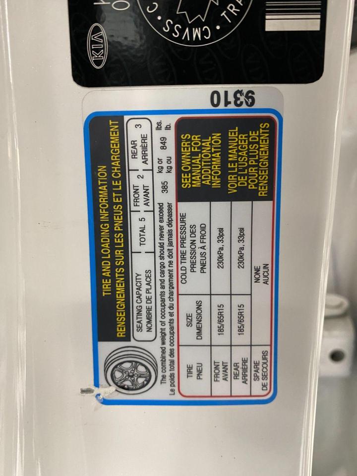 2018 Kia Rio LX+Camera+Bluetooth+Heated Steering+ACCIDENT FREE Photo42