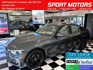 Used 2016 BMW 3 Series 328i xDrive+GPS+Camera+Sensors+ACCIDENT FREE for sale in London, ON