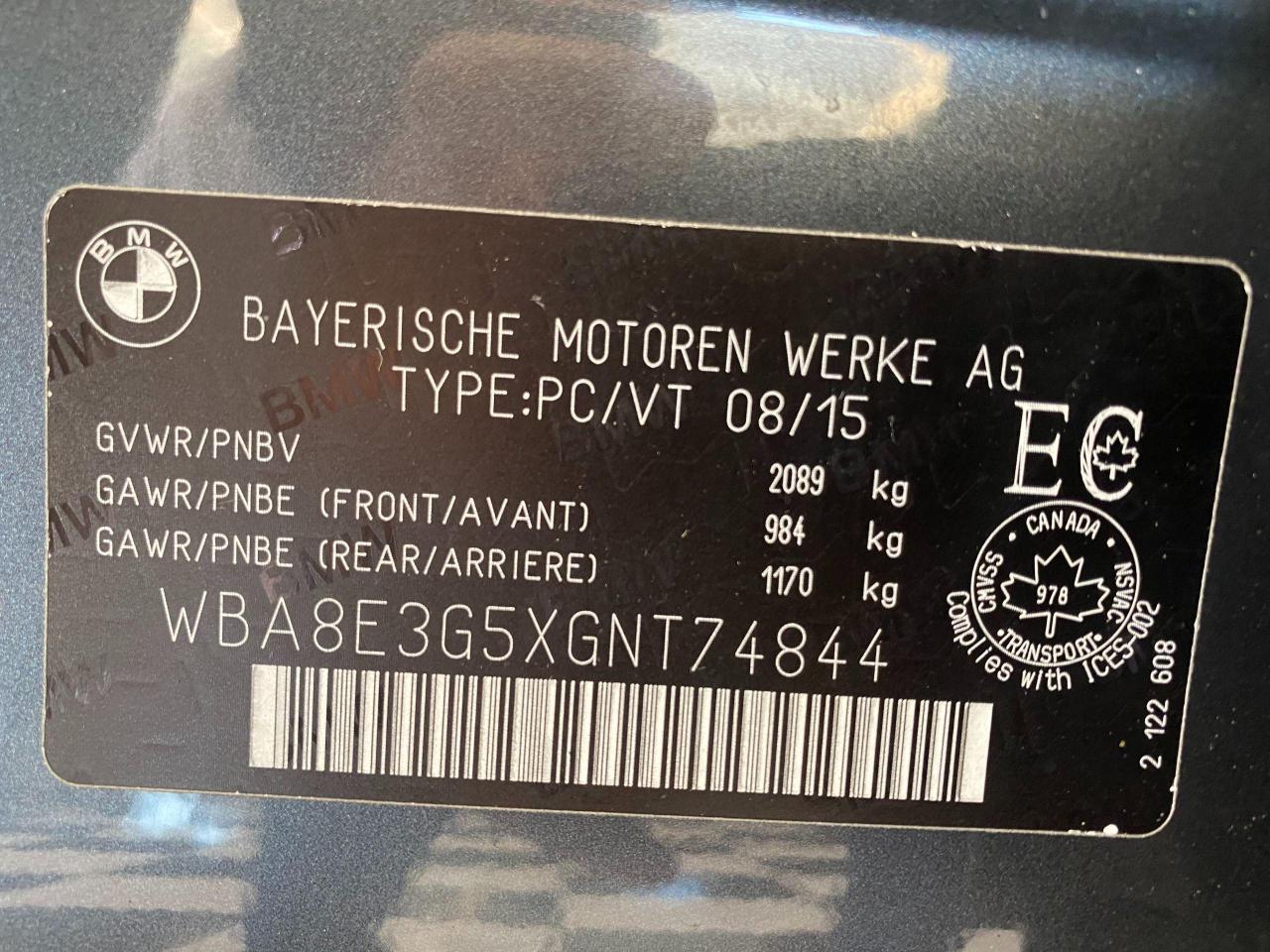 2016 BMW 3 Series 328i xDrive+GPS+Camera+Sensors+ACCIDENT FREE - Photo #44