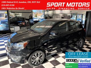 Used 2017 Mitsubishi Mirage ES+10 YR Warranty+Bluetooth+NewTires+ACCIDENT FREE for sale in London, ON