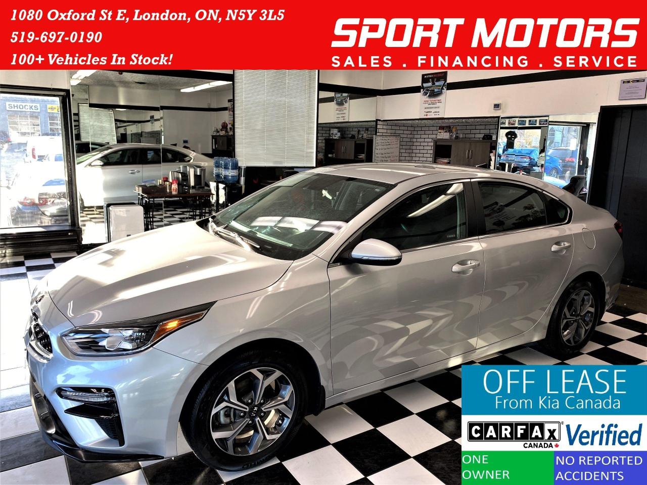 2019 Kia Forte EX+Lane Keep+Blind Spot+Apple Play+ACCIDENT FREE