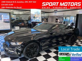 Used 2016 Ford Mustang EcoBoost Premium+Red Leather+Accident Free for sale in London, ON
