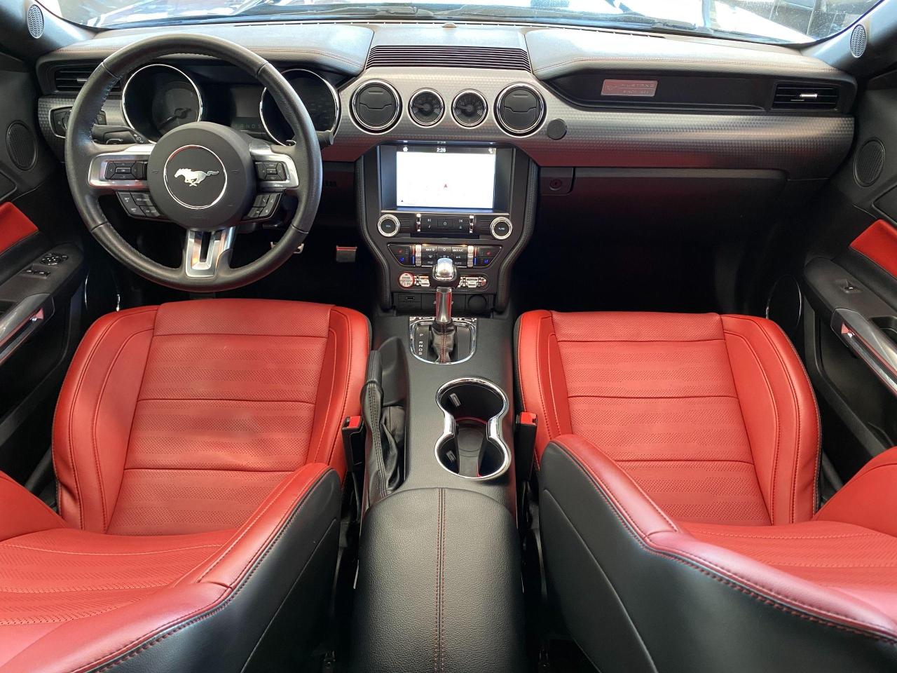 2016 Ford Mustang EcoBoost Premium+Red Leather+Accident Free - Photo #8