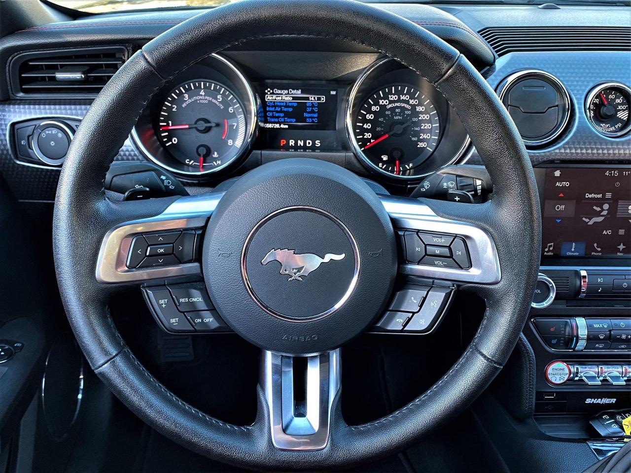 2016 Ford Mustang EcoBoost Premium+Red Leather+Accident Free - Photo #9