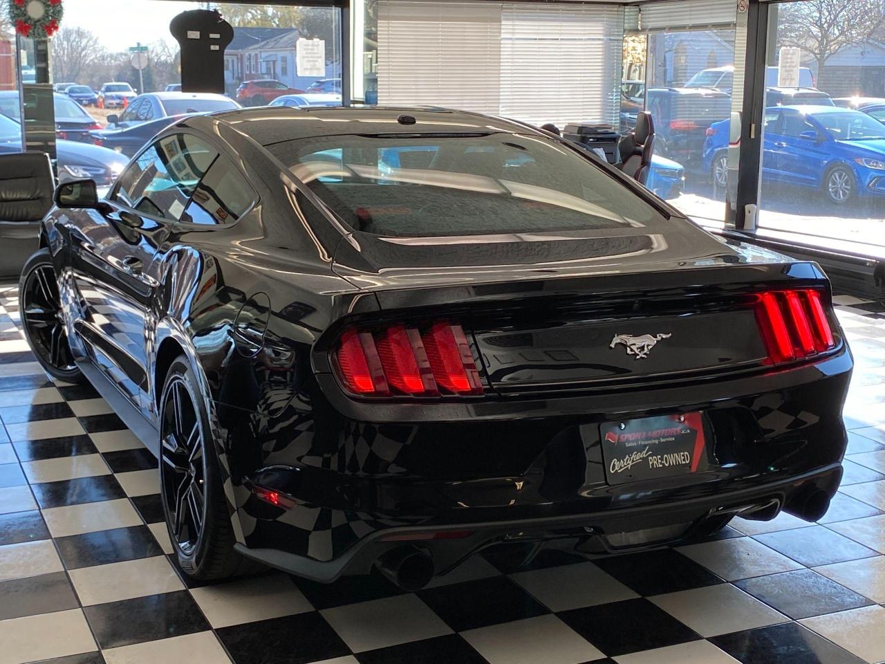 2016 Ford Mustang EcoBoost Premium+Red Leather+Accident Free Photo83