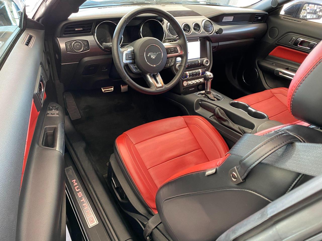 2016 Ford Mustang EcoBoost Premium+Red Leather+Accident Free - Photo #17