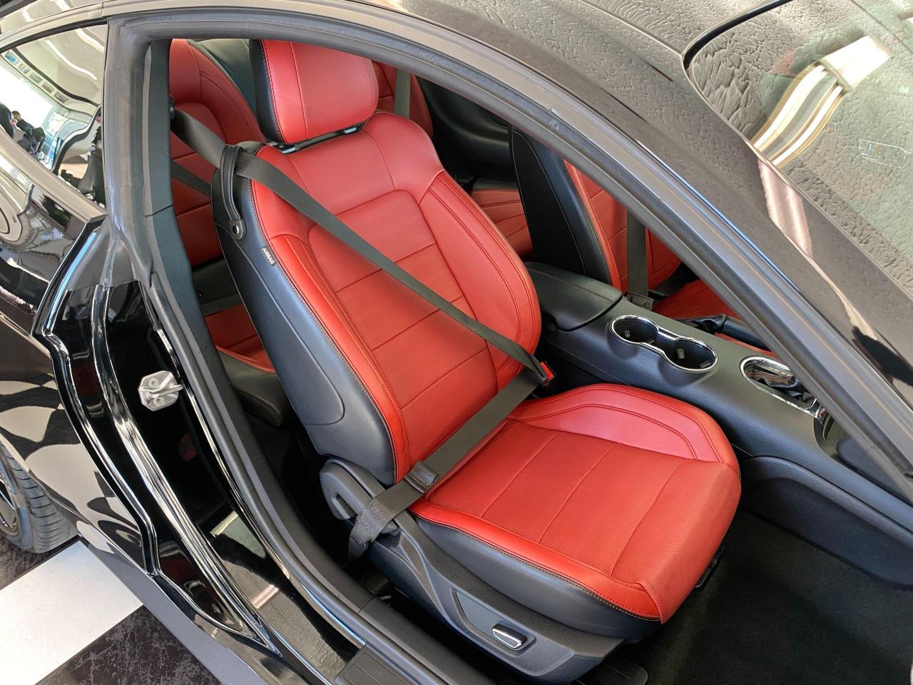 2016 Ford Mustang EcoBoost Premium+Red Leather+Accident Free - Photo #22