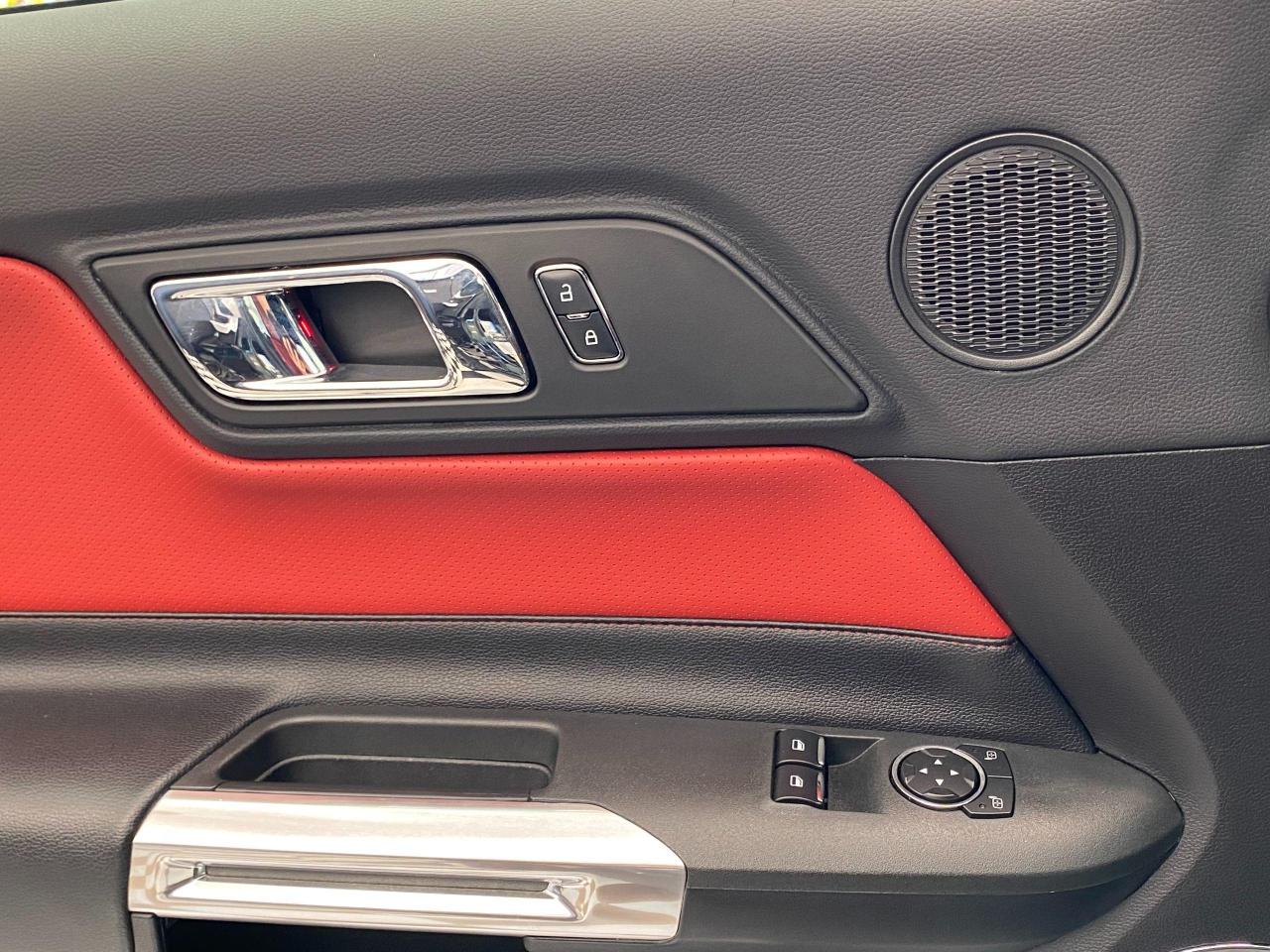 2016 Ford Mustang EcoBoost Premium+Red Leather+Accident Free Photo106