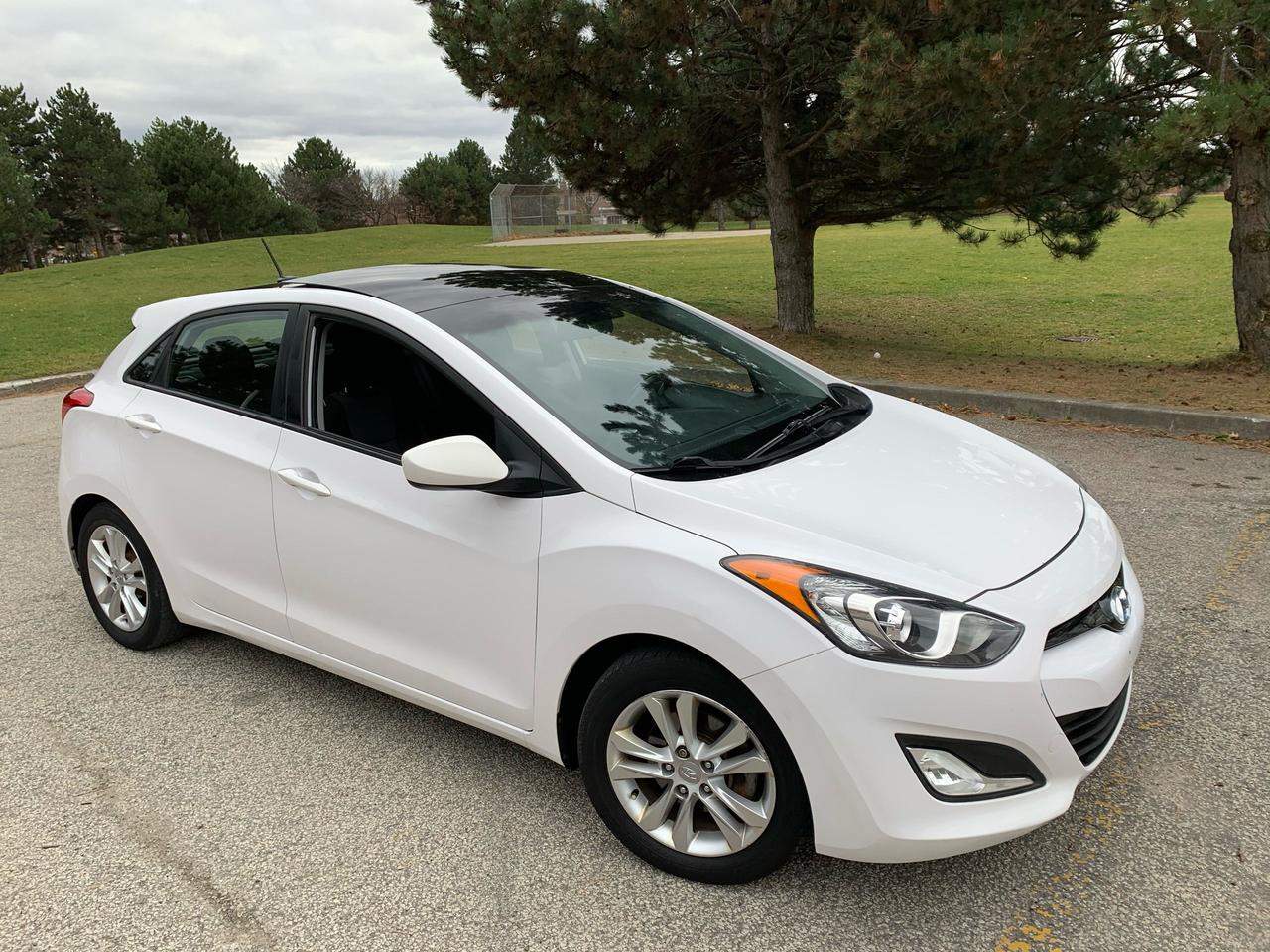 <div><em><strong><span style=font-size: 1em;>1 LOCAL FEMALE OWNER - NON SMOKER!! RARE***6 SPEED MANUAL TRANSMISSION***!!</span></strong></em></div><div><span style=font-size: 1em;>&nbsp;</span></div><div><span style=font-size: 1em;>2013 HYUNDAI ELANTRA GT GLS - 4 CYLINDER ENGINE - 6 SPEED MANUAL TRANS., FULLY EQUIPPED - LOADED WITH OPTIONS INCLUDING, PANORAMIC DUAL GLASS ROOF, AIR CONDITIONING, CRUISE CONTROL, PREMIUM SOUND SYSTEM, PM, PS, PB, PDL,, AND MORE!&nbsp;</span></div><div><span style=font-size: 1em;>&nbsp;</span></div><div><span style=text-decoration: underline;><em><strong><span style=font-size: 1em;>THE FOLLOWING FEATURES LISTED BELOW ARE ALL INCLUDED IN THE SELLING PRICE:&nbsp;</span></strong></em></span></div><div><span style=font-size: 1em;>&nbsp;</span></div><div><span style=font-size: 1em;>CARFAX VEHCLE HISTORY REPORT INCLUDED</span></div><div>&nbsp;</div><div><span style=font-size: 1em;>ORIGINAL OWNERS MANUALS & BOOKS</span></div><div><span style=font-size: 1em;>&nbsp;</span></div><div><span style=font-size: 1em;>YOU CERTIFY AND YOU SAVE $$$ (BEING SOLD AS-IS / NOT CERTIFIED- AS TRADED IN)&nbsp;</span></div><div><span style=font-size: 1em;>&nbsp;</span></div><div><span style=font-size: 1em;>PLEASE FEEL FREE TO BRING ALONG YOUR TECHNICIAN TO INSPECT, AND TEST DRIVE, THIS VEHICLE PRIOR TO PURCHASING!&nbsp;</span></div><div><span style=font-size: 1em;>&nbsp;</span></div><div><span style=font-size: 1em;>&nbsp;AT THIS PRICE (NOT CERTIFIED- AS TRADED IN), &ldquo;This vehicle is being sold &ldquo;as is,&rdquo; unfit, not e-tested and is not represented as being in road worthy condition, mechanically sound or maintained at any guaranteed level of quality. The vehicle may not be fit for use as a means of transportation and may require substantial repairs at the purchaser&rsquo;s expense. It may not be possible to register the vehicle to be driven in its current condition.&rdquo;&nbsp;</span></div><div><span style=font-size: 1em;>&nbsp;</span></div><div><span style=font-size: 1em;>HST, LICENCE AND OMVIC ($10.00) FEE EXTRA.&nbsp;</span></div><div><span style=font-size: 1em;>&nbsp;</span></div><div><span style=font-size: 1em;>NO OTHER (HIDDEN) FEES EVER!&nbsp;</span></div><div><span style=font-size: 1em;>&nbsp;</span></div><div><span style=font-size: 1em;><span style=text-decoration: underline;><em><strong>&nbsp;PLEASE CALL 416-274-AUTO (2886) TO SCHEDULE AN APPOINTMENT AND TO ENSURE AVAILABILITY FOR THE VEHICLE OF YOUR CHOICE.</strong></em></span><br /><br /><em><strong>RICHSTONE FINE CARS INC.</strong></em><br /><br /><em><strong>855 ALNESS STREET, UNIT 17 TORONTO, ONTARIO M3J 2X3</strong></em><br /><br /><em><strong>416-274-AUTO (2886)</strong></em><br /><br />WE ARE AN OMVIC CERTIFIED (REGISTERED) DEALER AND PROUD MEMBER OF THE UCDA.<br /><br />SERVING TORONTO, GTA AND CANADA SINCE 2000!!<br /><br />WE CAN ALSO ASSIST IN OUT OF PROVINCE PURCHASES, AS WELL.&nbsp;&nbsp;</span></div>