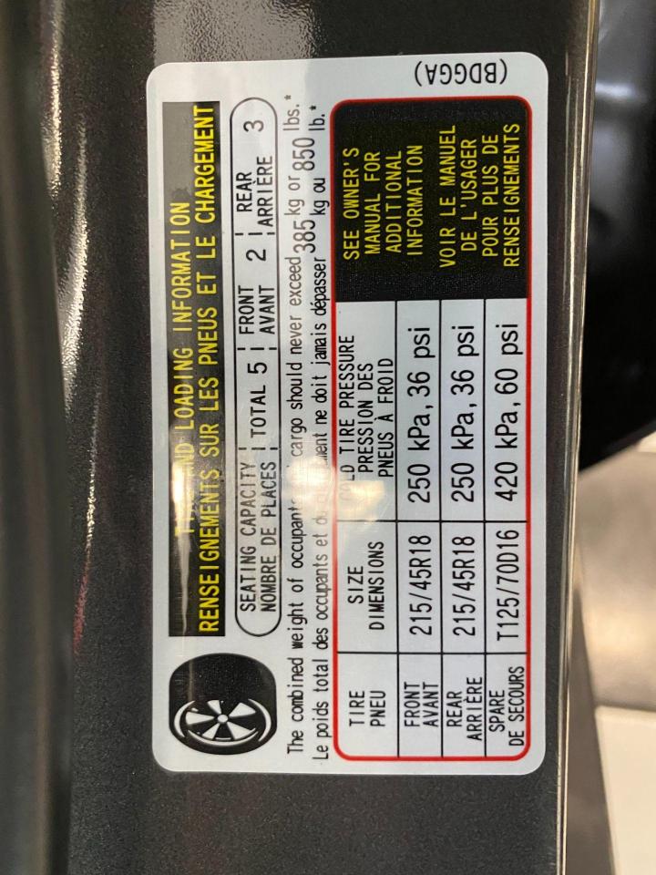 2019 Mazda MAZDA3 GT+Roof+Apple Play+Adaptive Cruise+ACCIDENT FREE Photo119
