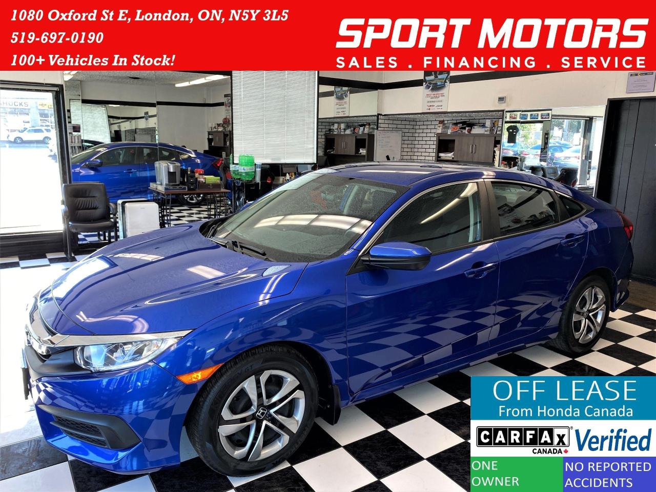 2017 Honda Civic LX+Camera+Apple Carplay+Android Auto+AccidentFree Photo67