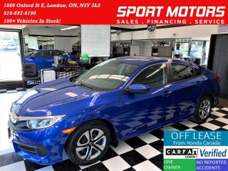 Used 2017 Honda Civic LX+Camera+Apple Carplay+Android Auto+AccidentFree for sale in London, ON