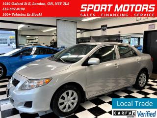 Used 2009 Toyota Corolla LE+Power Options+Power Options+Cruise Control for sale in London, ON