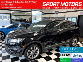 Used 2017 Lincoln MKC Select AWD+Blind Spot+Roof+ApplePlay+ACCIDENT FREE for sale in London, ON