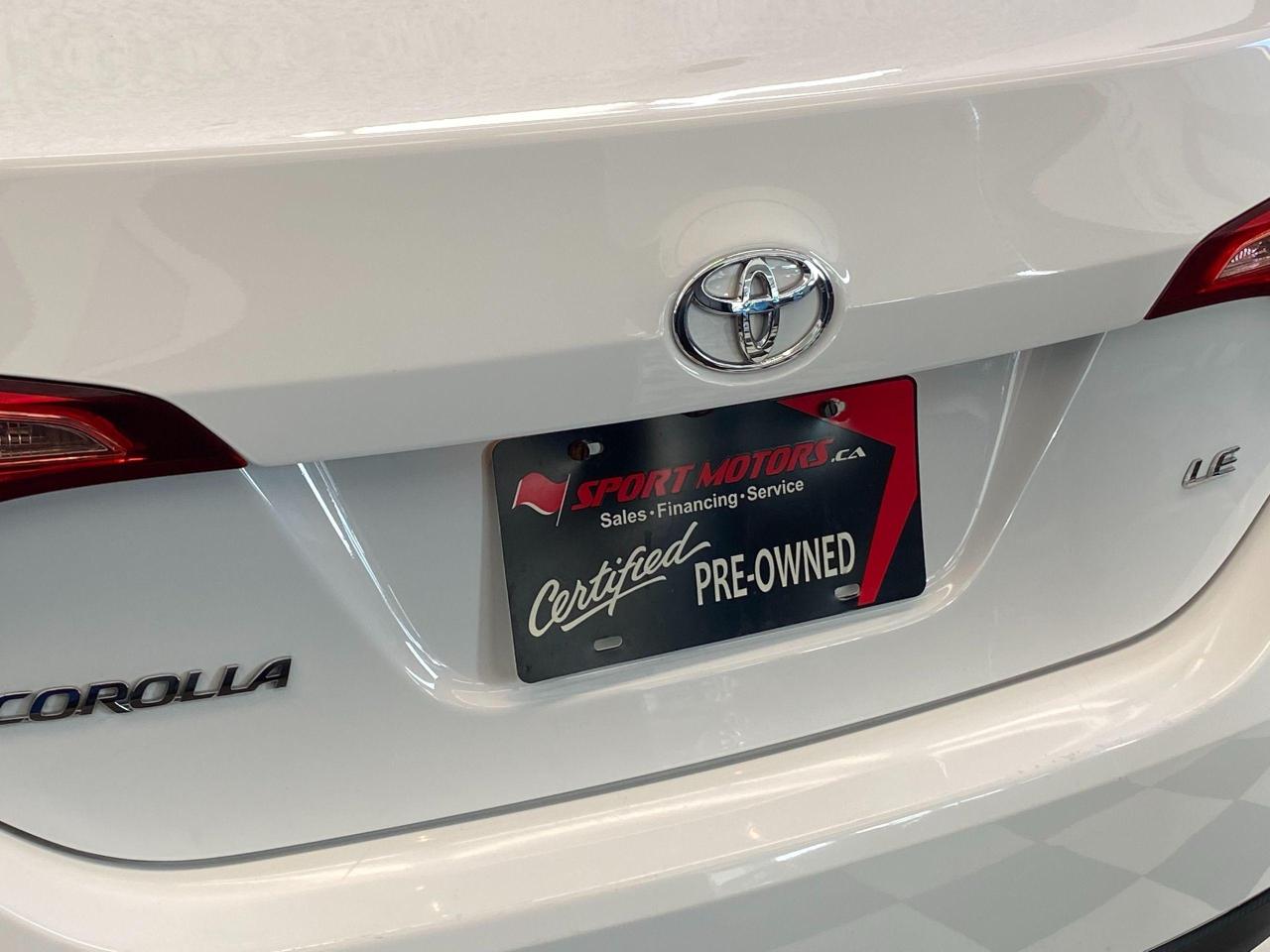 2018 Toyota Corolla LE+Toyota Sense+Adaptive Cruise+A/C+ACCIDENT FREE - Photo #65