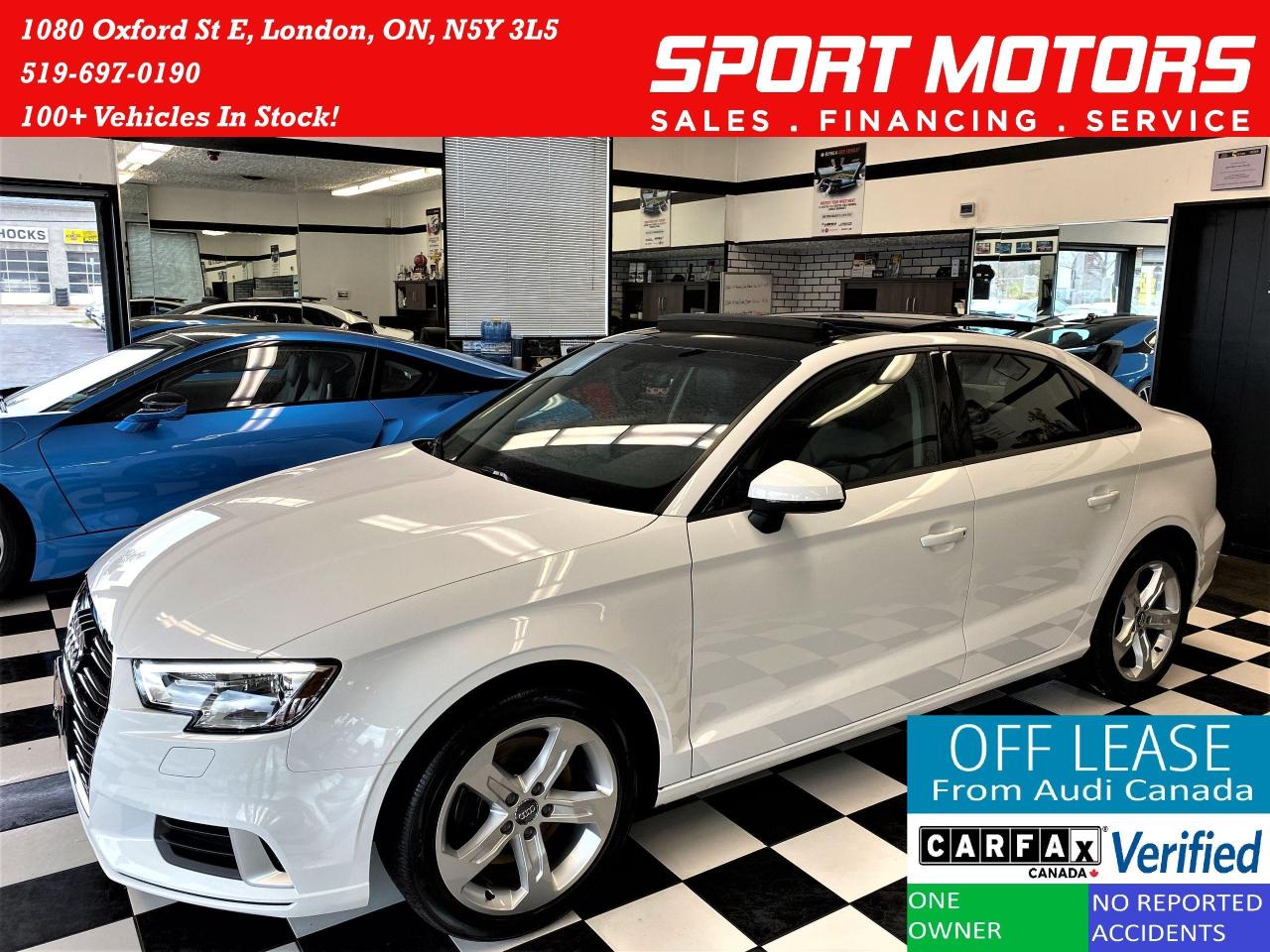 2017 Audi A3 TFSI S-Tronic+Pano Roof+Apple Play+ACCIDENT FREE - Photo #1