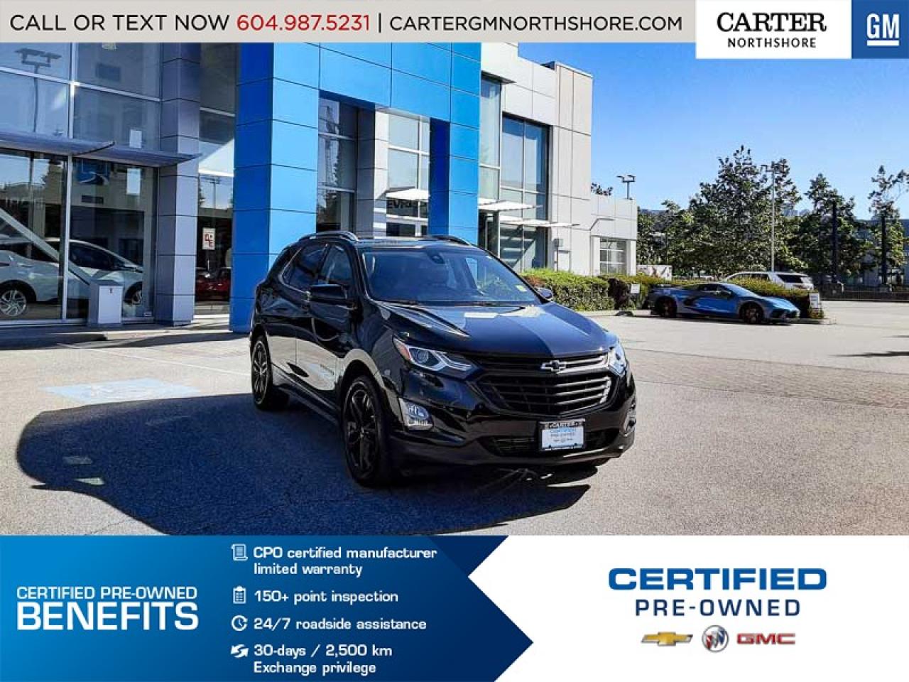 Used 2020 Chevrolet Equinox LT NAVIGATION - MOONROOF - PWR DRIVER SEAT - HEATED SEATS for sale in North Vancouver, BC