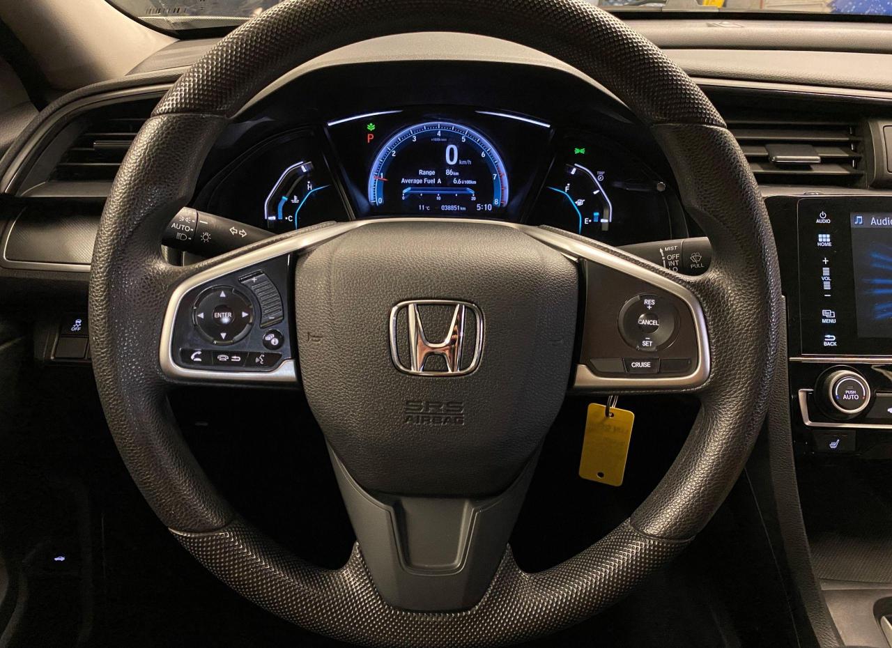 2018 Honda Civic LX+Apple Play+Camera+Heated Seats+ACCIDENT FREE - Photo #9