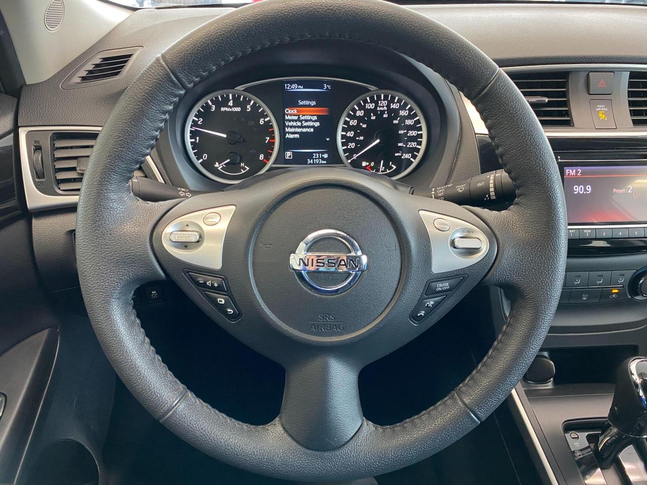 2017 Nissan Sentra SV+Camera+Heated Seats+Push Start+ACCIDENT FREE - Photo #9